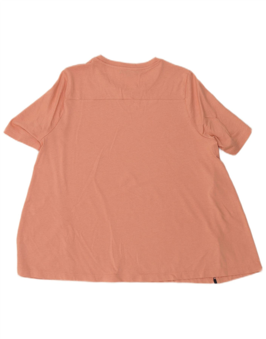 FAY Womens T-Shirt Top UK 14 Medium Orange
