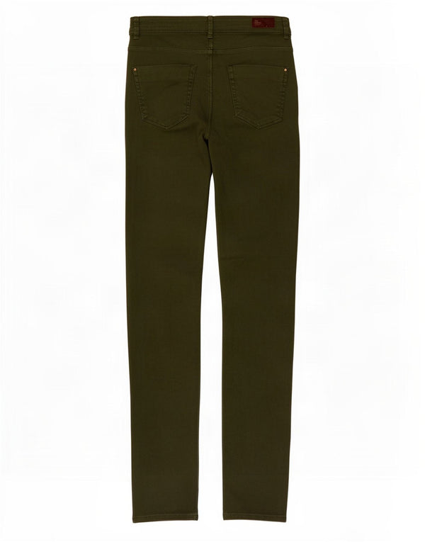 Zara Womens Trafaluc Skinny Jeans EU 36 XS W26 L31 Khaki Cotton