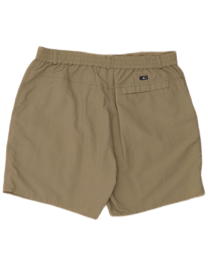 Adidas Mens Chino Shorts W36 Large Beige Polyamide