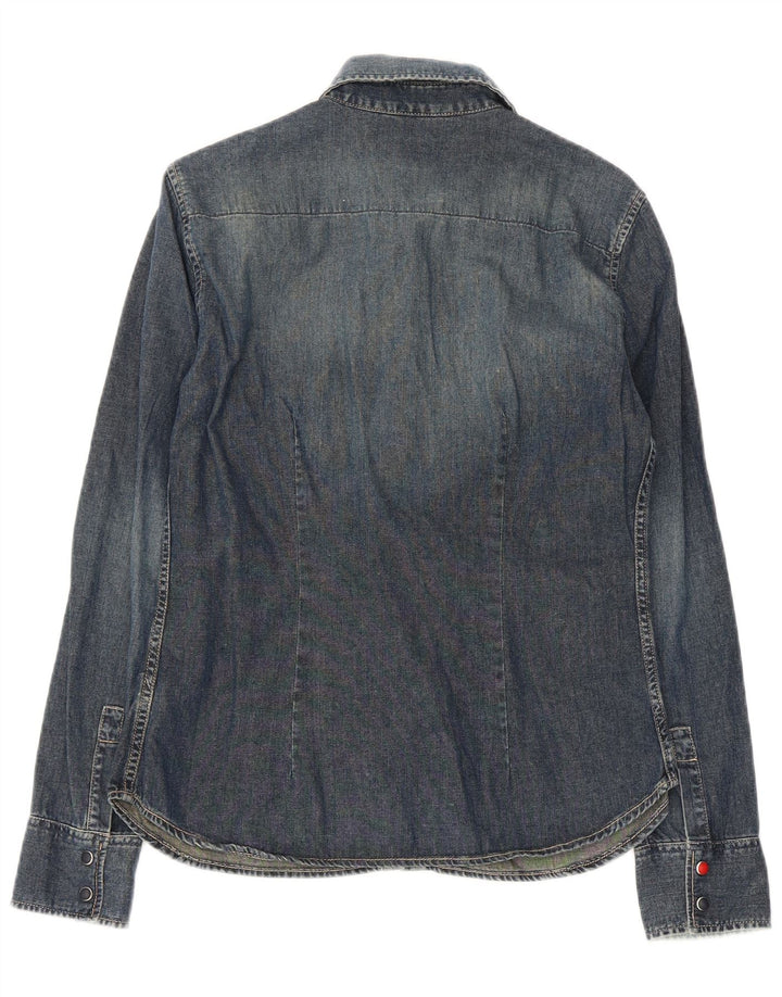 Calvin Klein Jeans Womens Denim Shirt XL Blue Cotton