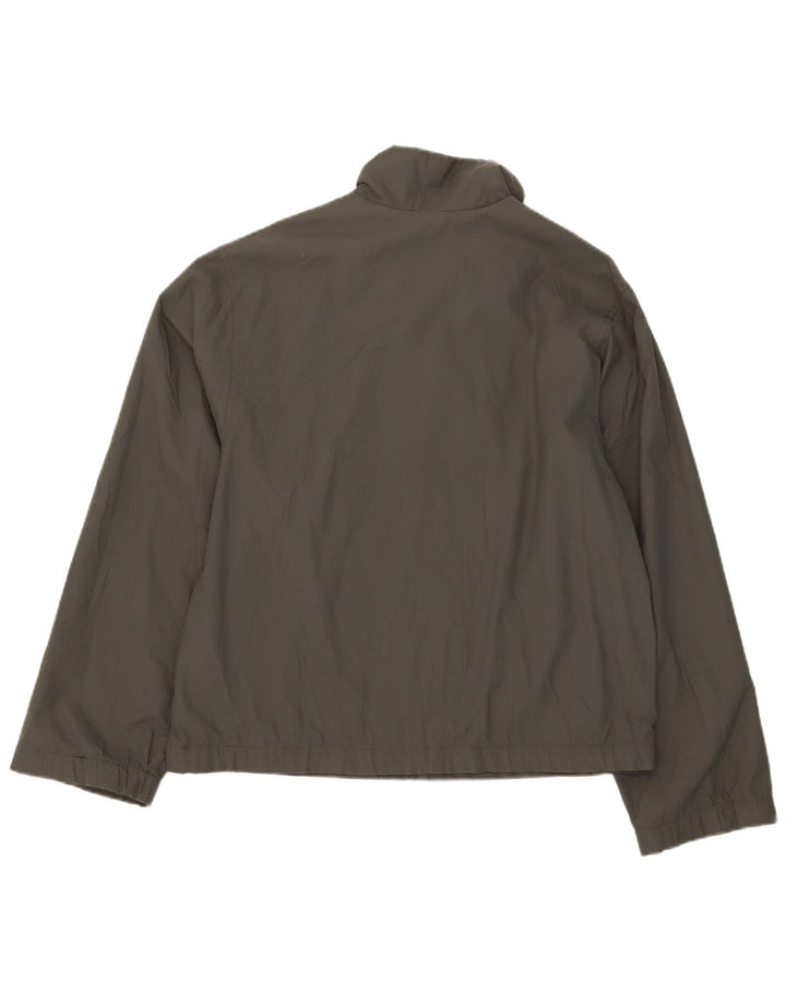 Champion Mens Rain Jacket UK 38 Medium Khaki Polyamide