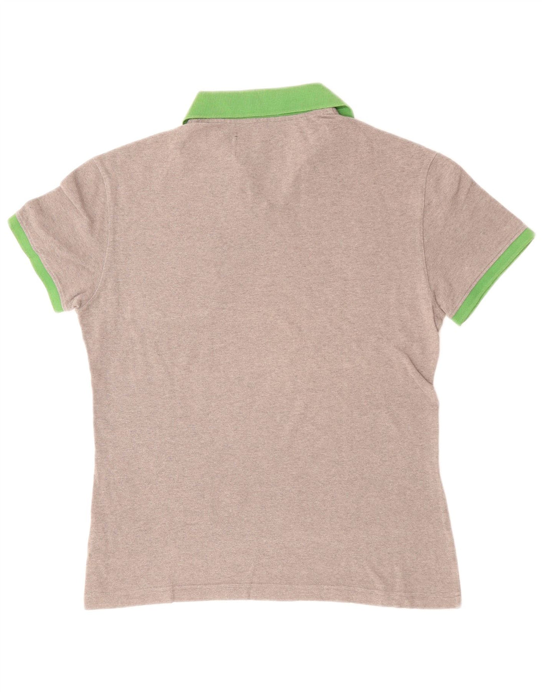 Armani Jeans Mens Polo Shirt Large Grey Cotton