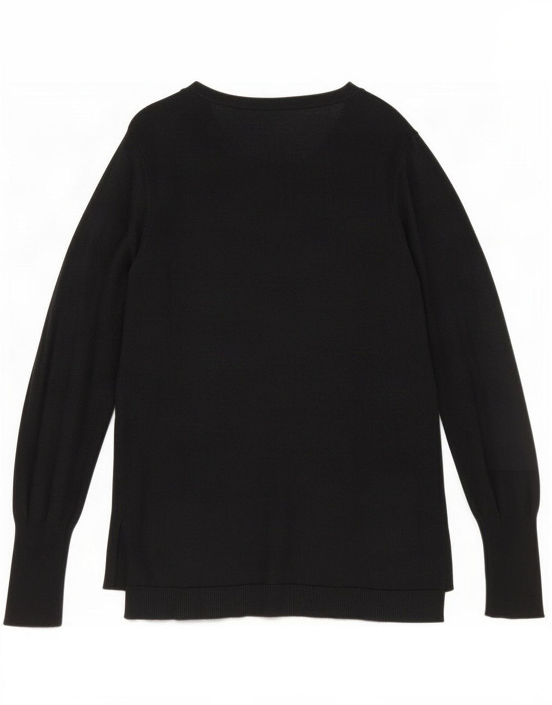 Mossimo Womens Cardigan Sweater UK 12 Medium Black Nylon