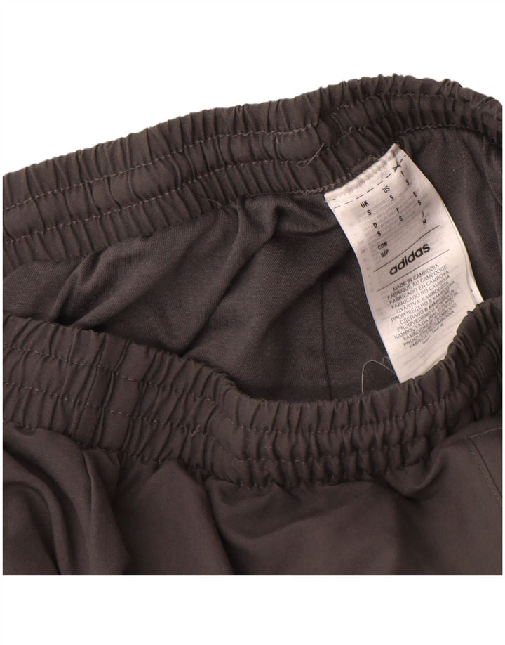 Adidas Mens Tracksuit Trousers Joggers Small Grey Polyester