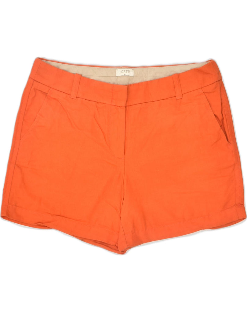 J. CREW Womens Chino Shorts US 6 Medium W32 Orange Cotton | Vintage J. Crew | Thrift | Second-Hand J. Crew | Used Clothing | Messina Hembry 