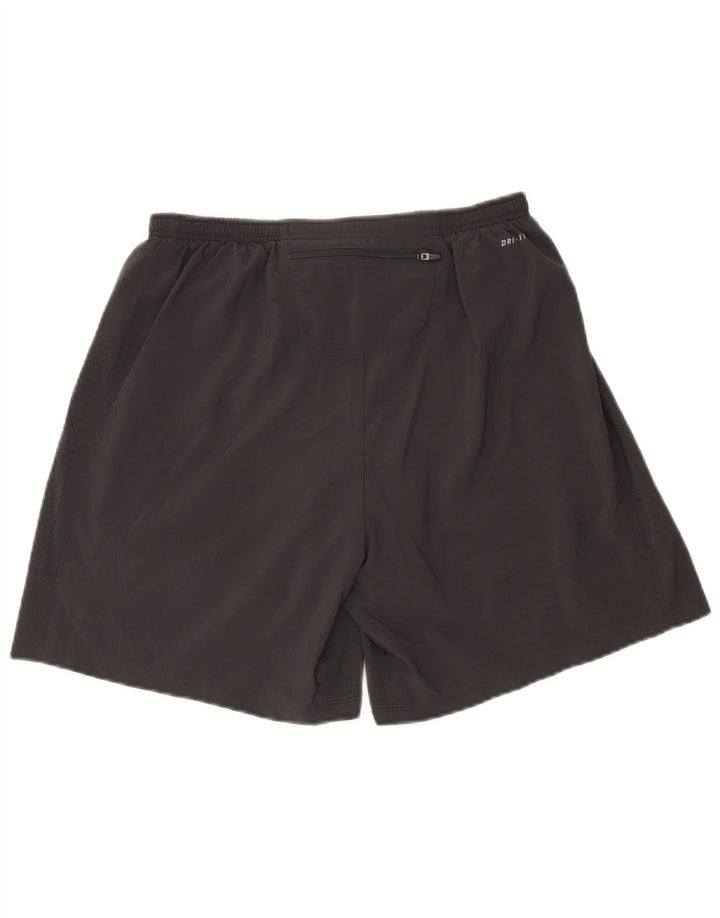Nike Mens Dri Fit Sport Shorts Large  Black Polyester