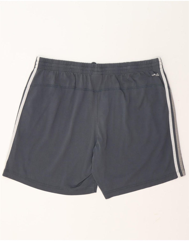 Adidas Mens Clima 365 Sport Shorts 2XL  Grey Cotton