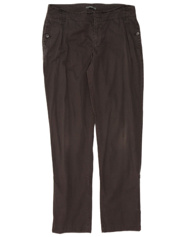 Gap Womens Straight Chino Trousers UK 10 Small W32 L32 Grey Cotton