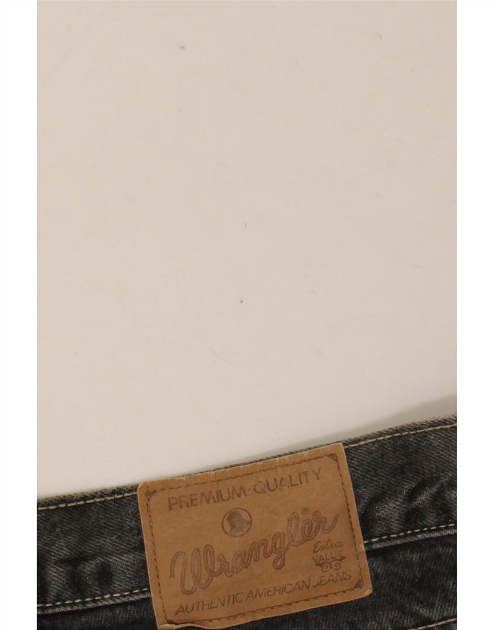 WRANGLER Mens Denim Shorts W34 Large Grey