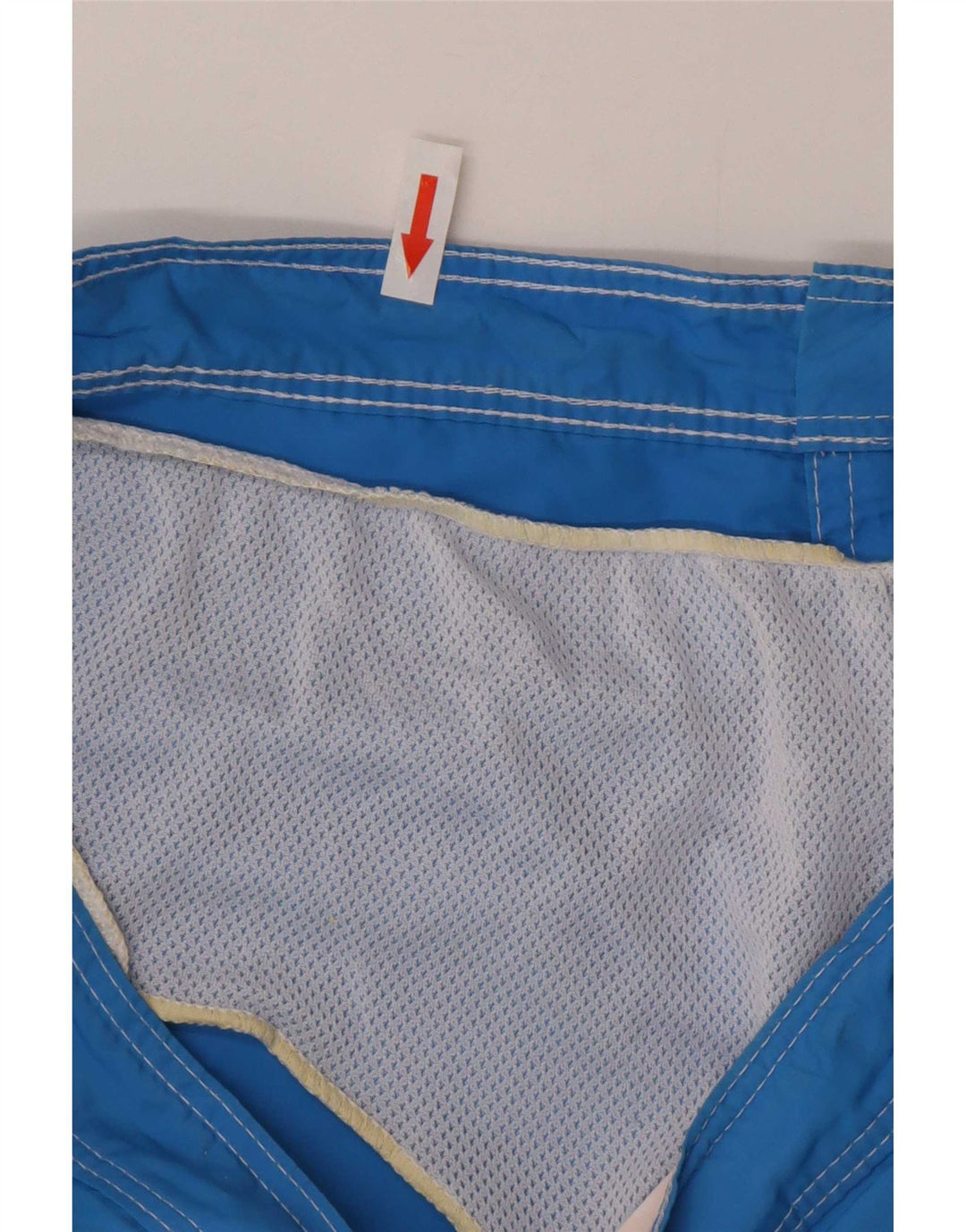 Sundek Mens Regular Swimming Shorts Large Blue Colourblock Nylon