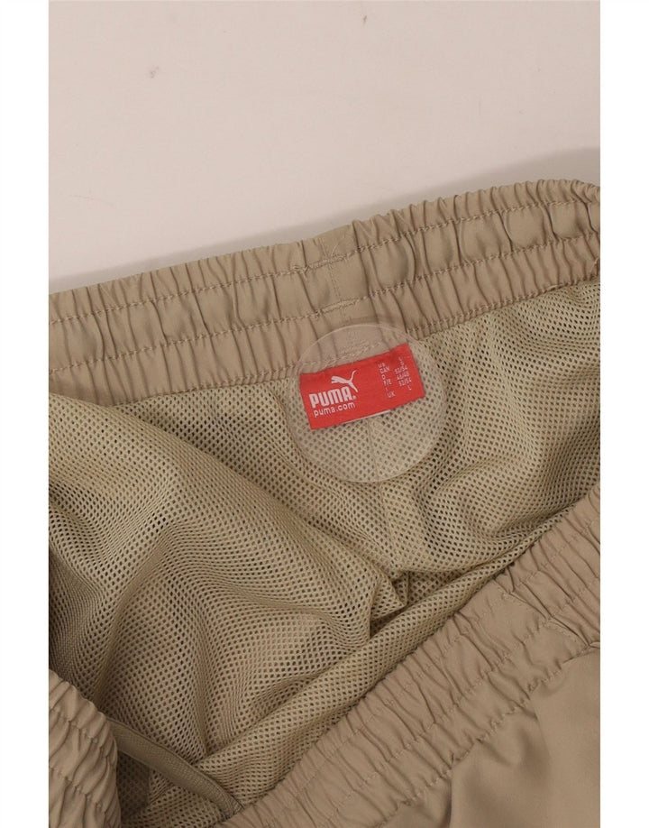 Puma Mens Capri Cargo Tracksuit Trousers Large  Brown