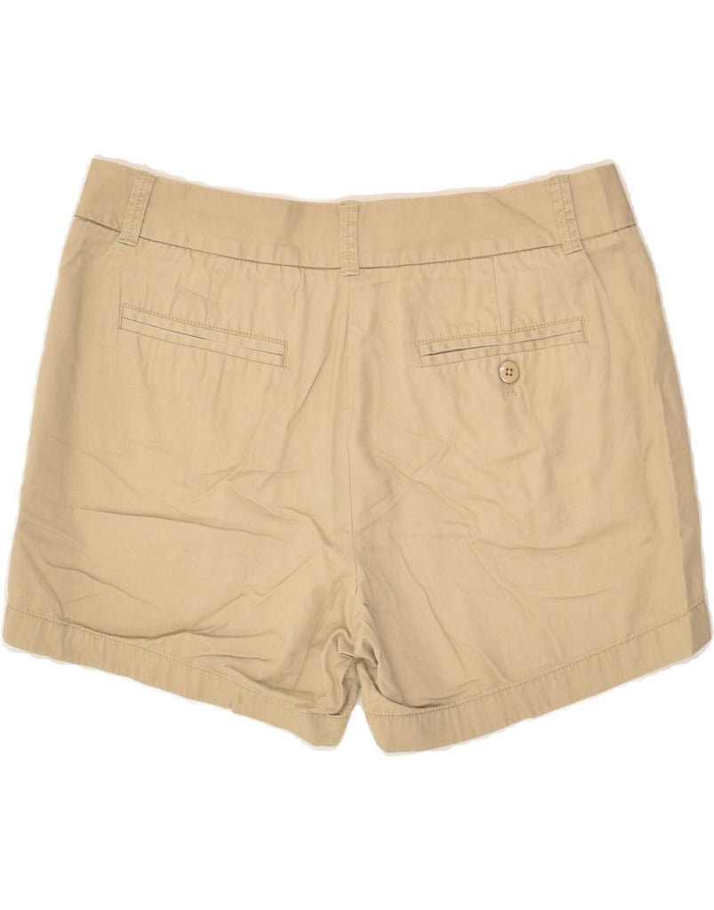 J. CREW Womens Broken In Chino Shorts US 6 Medium W30  Beige Cotton | Vintage J. Crew | Thrift | Second-Hand J. Crew | Used Clothing | Messina Hembry 