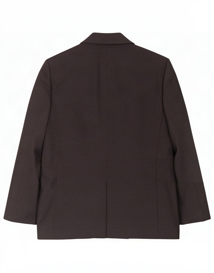 Marks & Spencer Womens St. Michael 1 Button Blazer Jacket UK 14 Large Grey