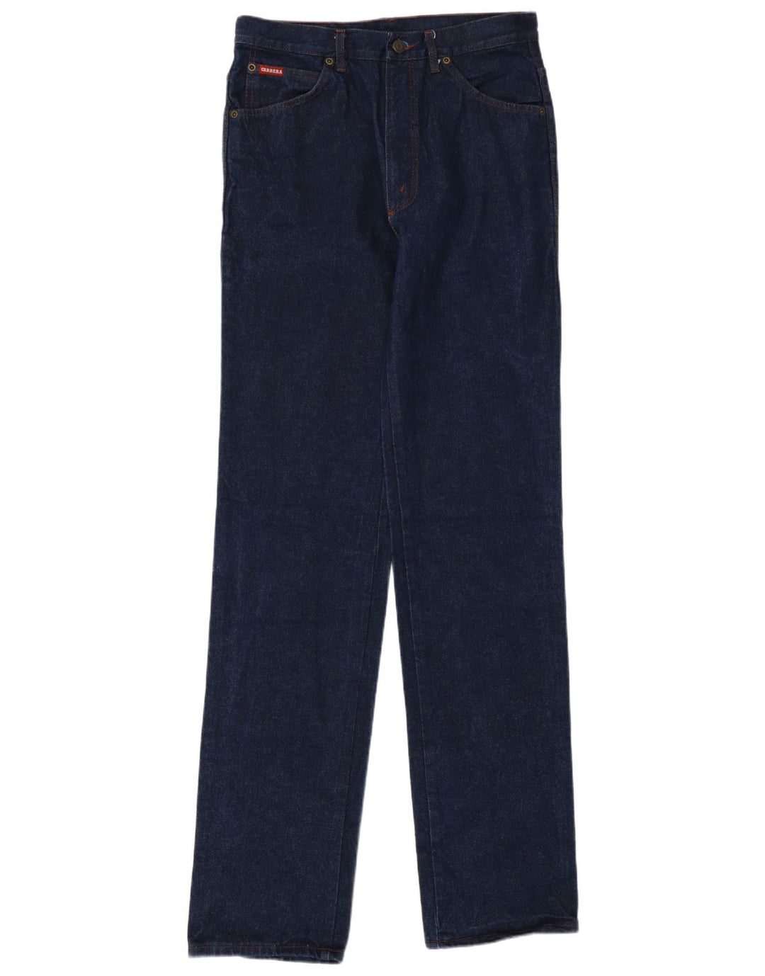 Carrera Mens Straight Jeans W32 L36 Navy Blue Cotton