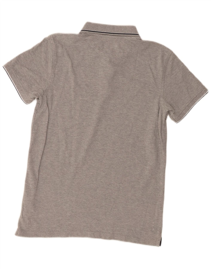 Timberland Mens Slim Fit Polo Shirt Medium Grey Cotton