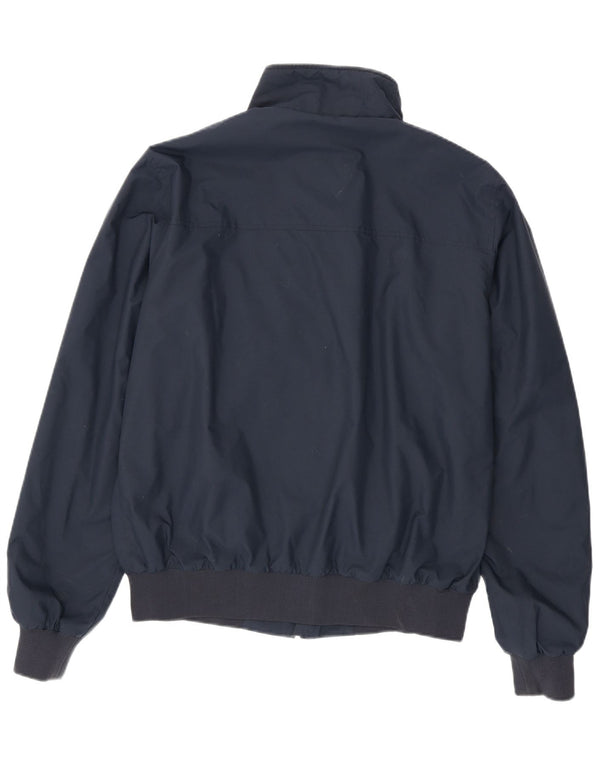 North Sails Mens Bomber Jacket UK 44 2XL Navy Blue Polyamide