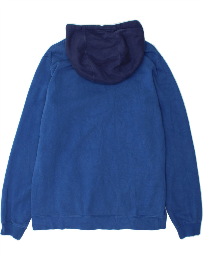 NIKE Mens Graphic Hoodie Jumper Large Blue Cotton Vintage Nike and Second-Hand Nike from Messina Hembry 