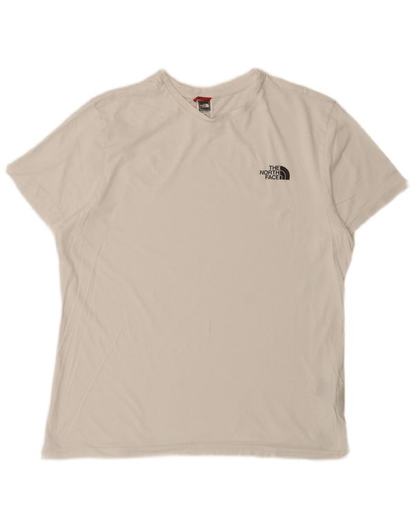 The North Face Mens T-Shirt Top Large White Cotton