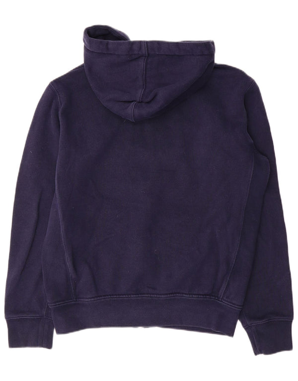 Polo Ralph Lauren Mens Zip Hoodie Sweater Medium Navy Blue Cotton