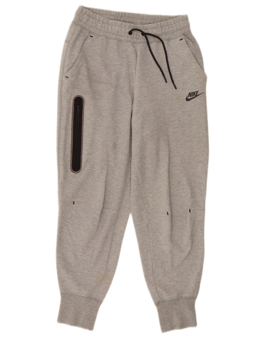 Nike Mens Tracksuit Trousers Joggers Small Grey Cotton