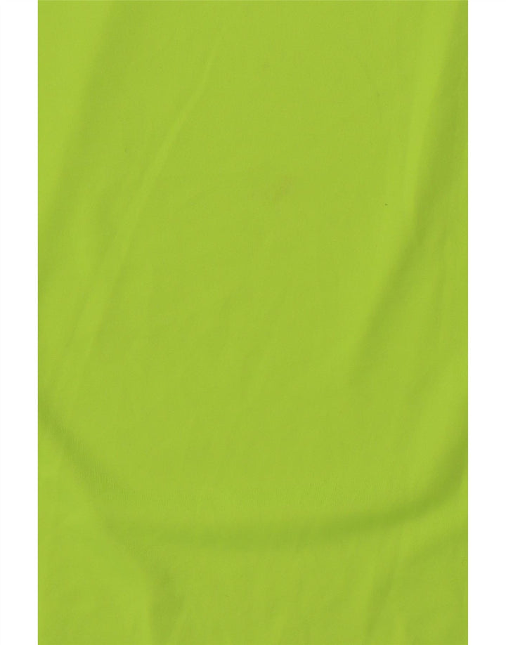 NIKE Womens Vest Top UK 14 Large Green Polyester Sports