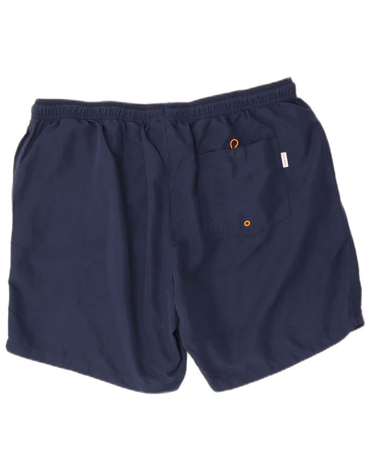Jack & Jones Mens Swimming Shorts 5XL Navy Blue Polyester