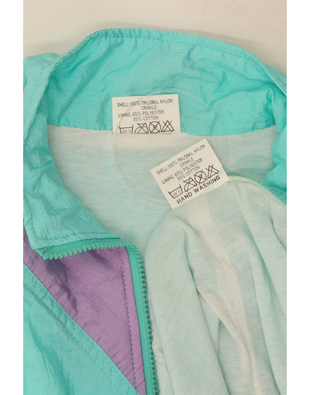 MC Ross Mens Full Tracksuit XL Turquoise Colourblock Nylon