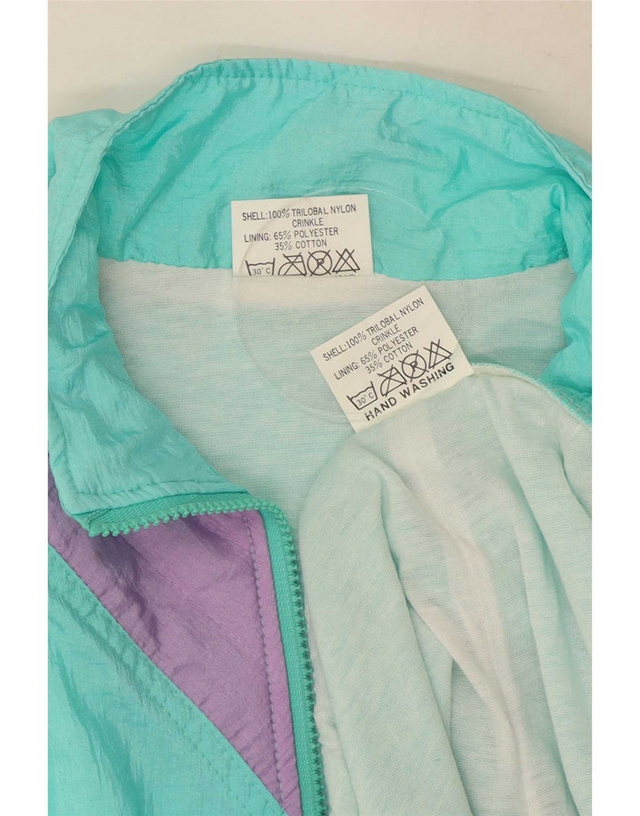 MC Ross Mens Full Tracksuit XL Turquoise Colourblock Nylon