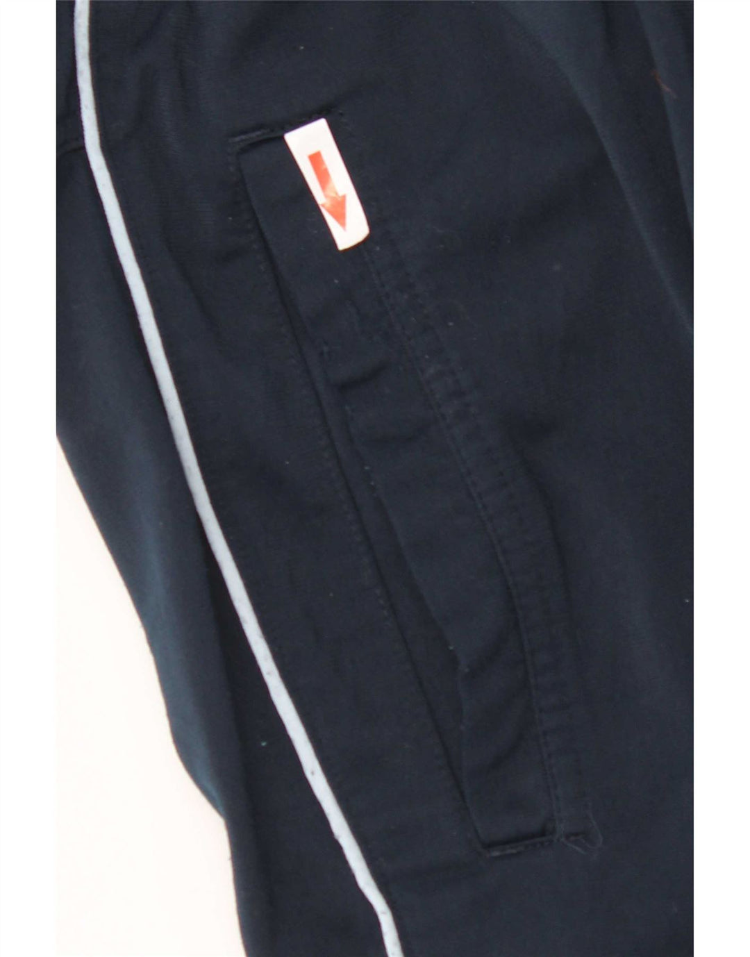 Nike Mens Tracksuit Trousers Joggers Large Navy Blue Polyester