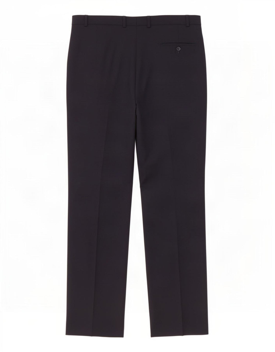 Marks & Spencer Mens Regular Fit Suit Trousers W38 L33 Navy Blue Polyester