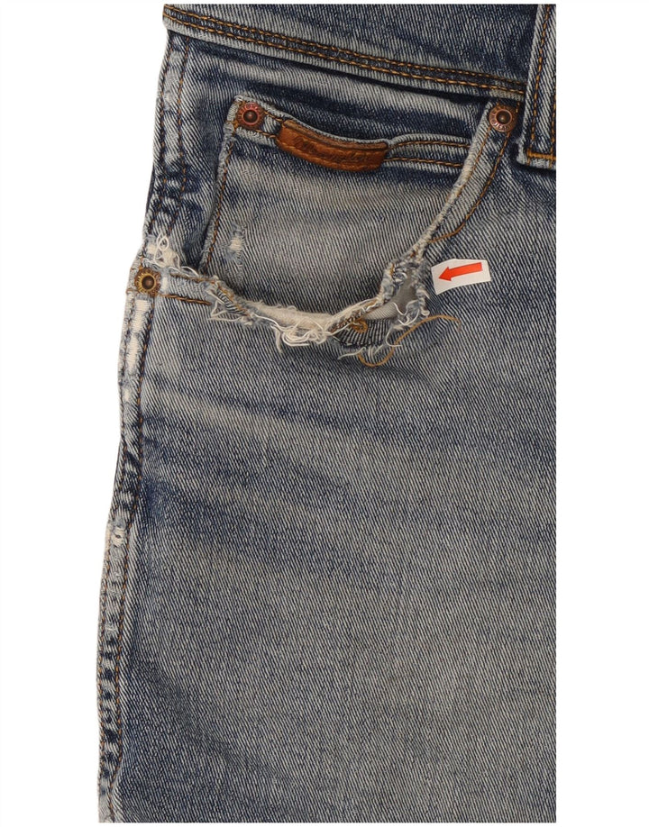 Wrangler Mens Texas Straight Jeans W32 L30 Blue Cotton