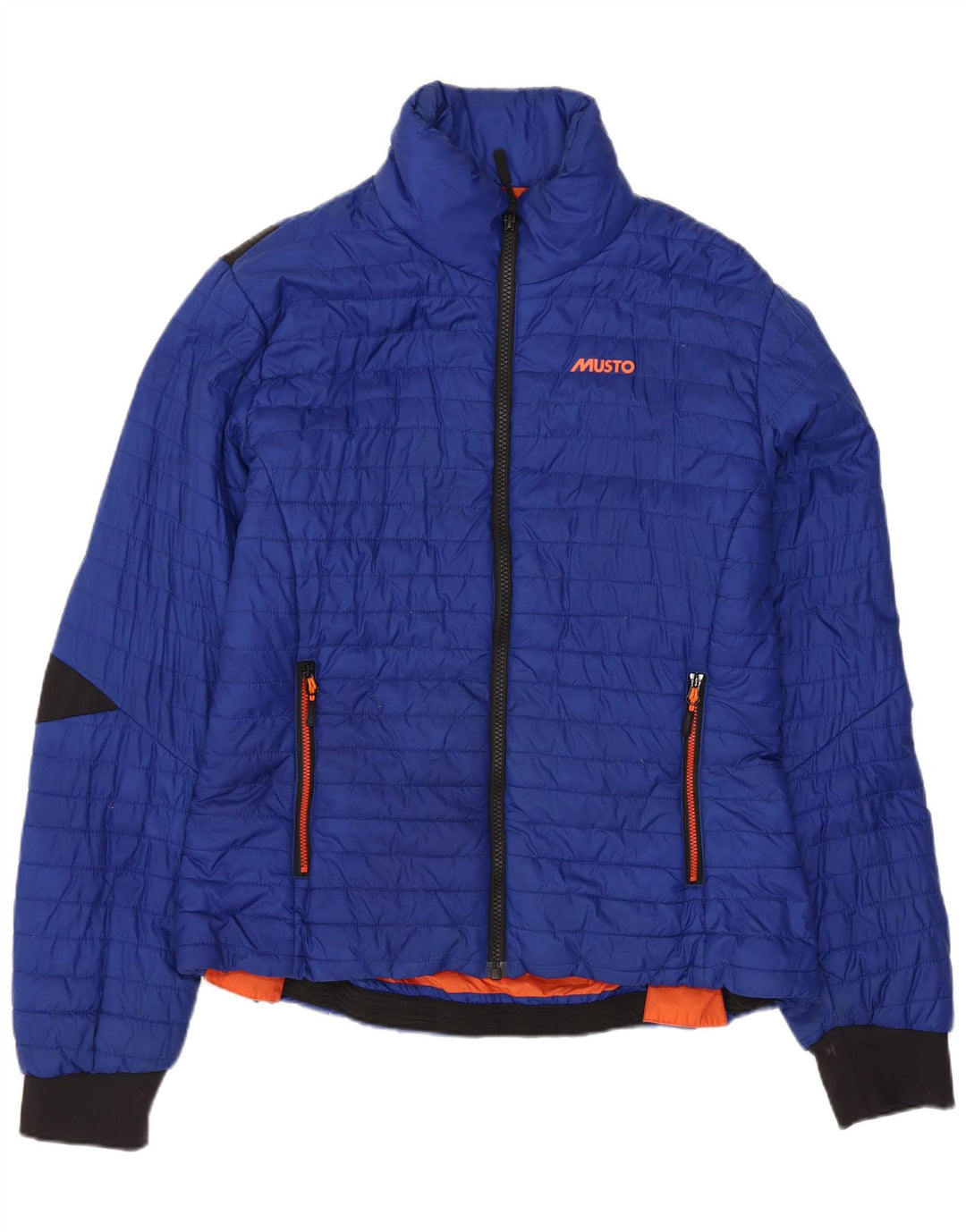 Musto Womens Padded Jacket UK 14 Large Blue Polyamide