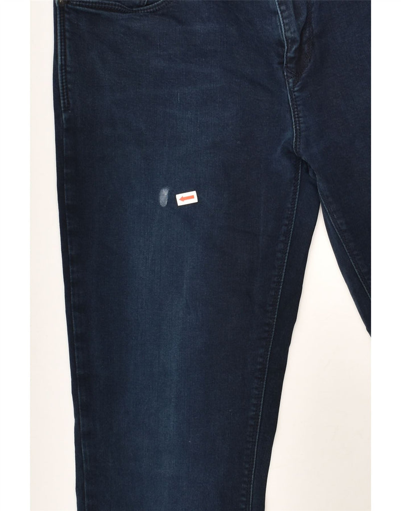 TOMMY HILFIGER Womens Skinny Jeans W31 L34 Navy Blue Cotton | Vintage Tommy Hilfiger | Thrift | Second-Hand Tommy Hilfiger | Used Clothing | Messina Hembry 