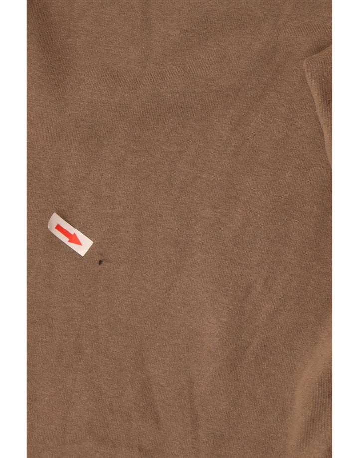Jack & Jones Mens Tracksuit Trousers Joggers Large Brown Cotton