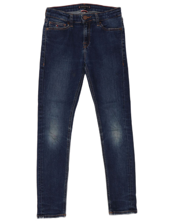 Tommy Hilfiger Boys Skinny Jeans 9-10 Years W24 L25 Blue Cotton