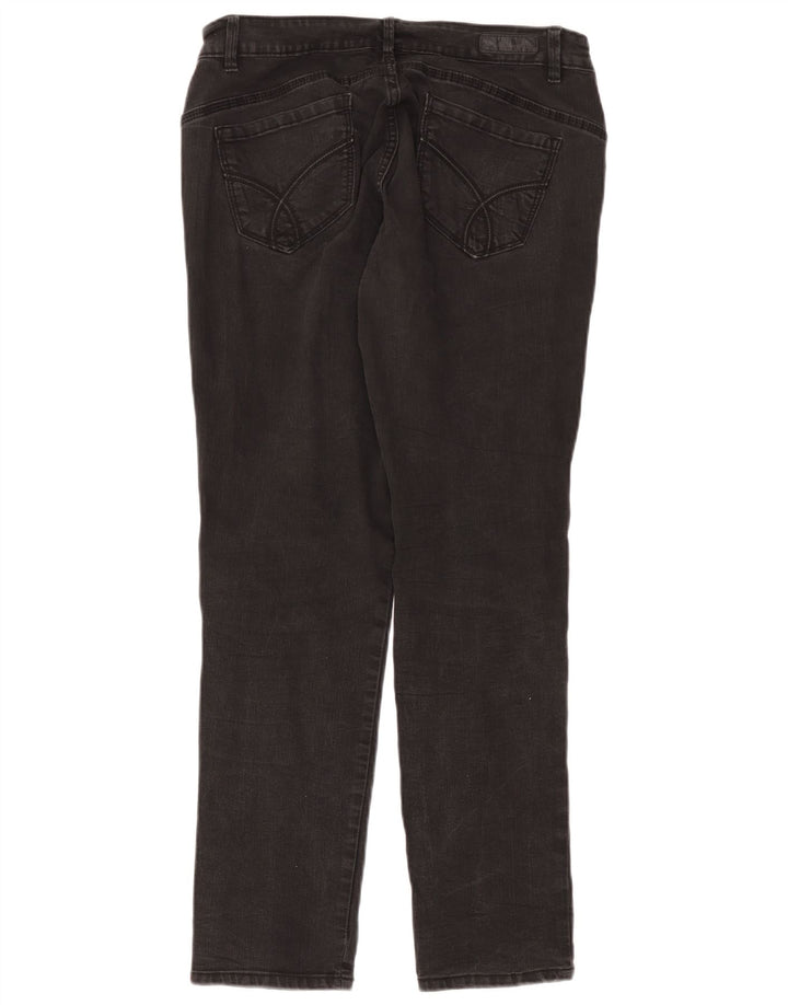 CALVIN KLEIN Womens Curvy Skinny Jeans W34 L30 Grey