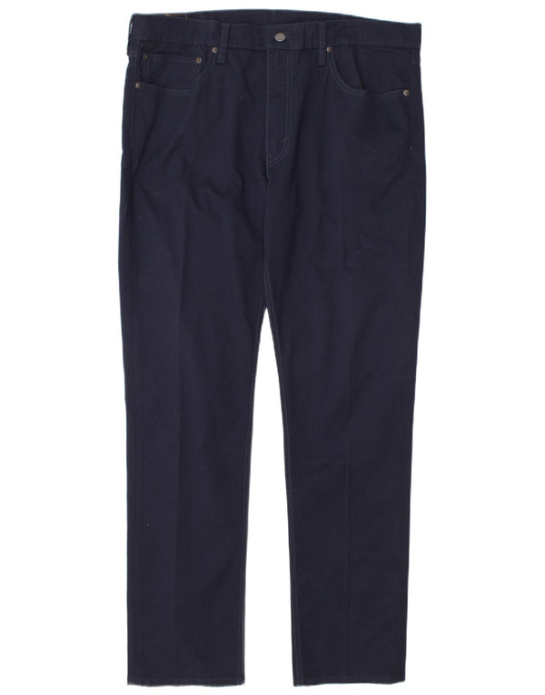 Levi's Mens 511 Slim Casual Trousers W38 L34 Navy Blue Cotton