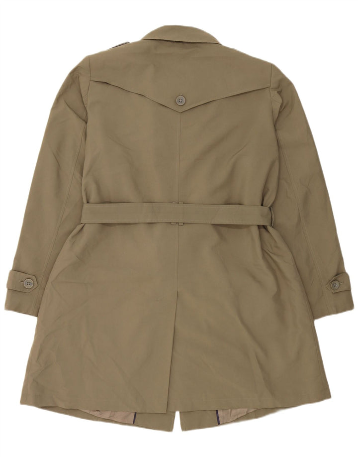 Marks & Spencer Womens Trench Coat UK 20 2XL Khaki Polyester