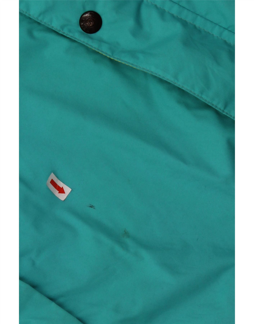BAILO Mens Loose Fit Rain Jacket IT 46 Small Blue Colourblock Polyester