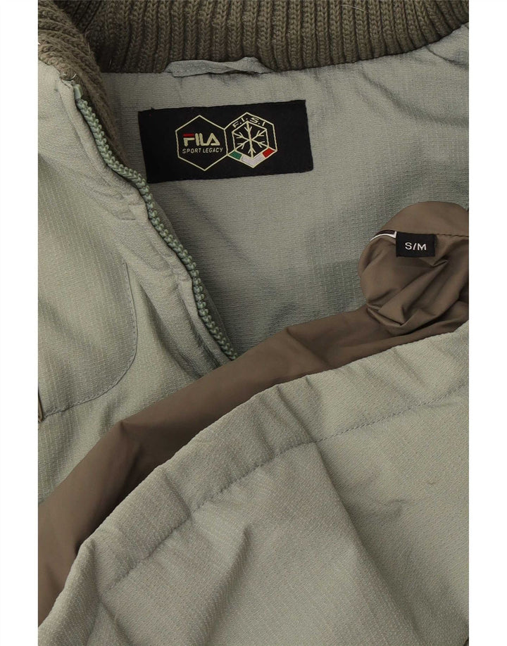 Fila Mens Padded Jacket UK 36 Small Green