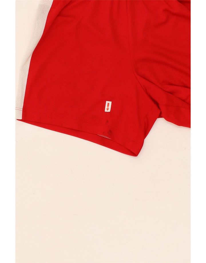 NIKE Boys Dri Fit Sport Shorts 8-9 Years Small Red Colourblock Polyester Vintage Nike and Second-Hand Nike from Messina Hembry 