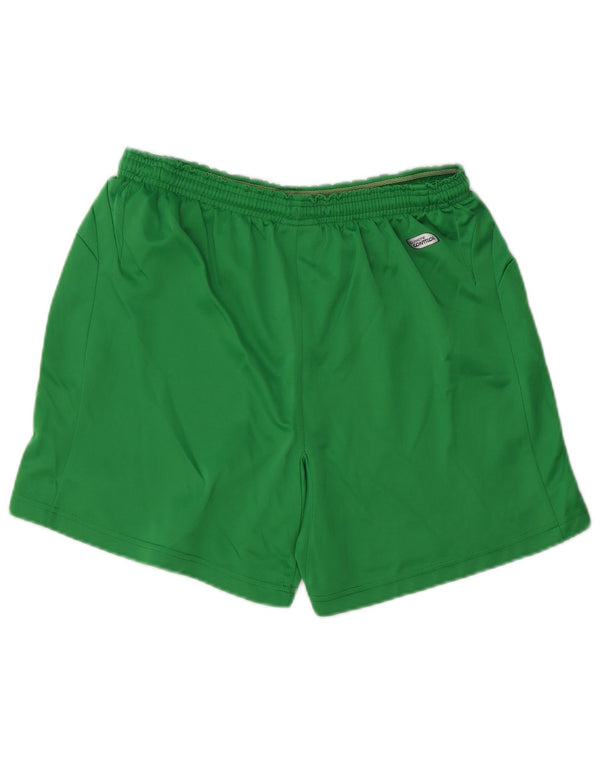 Umbro Mens Sport Shorts Large  Green Polyester
