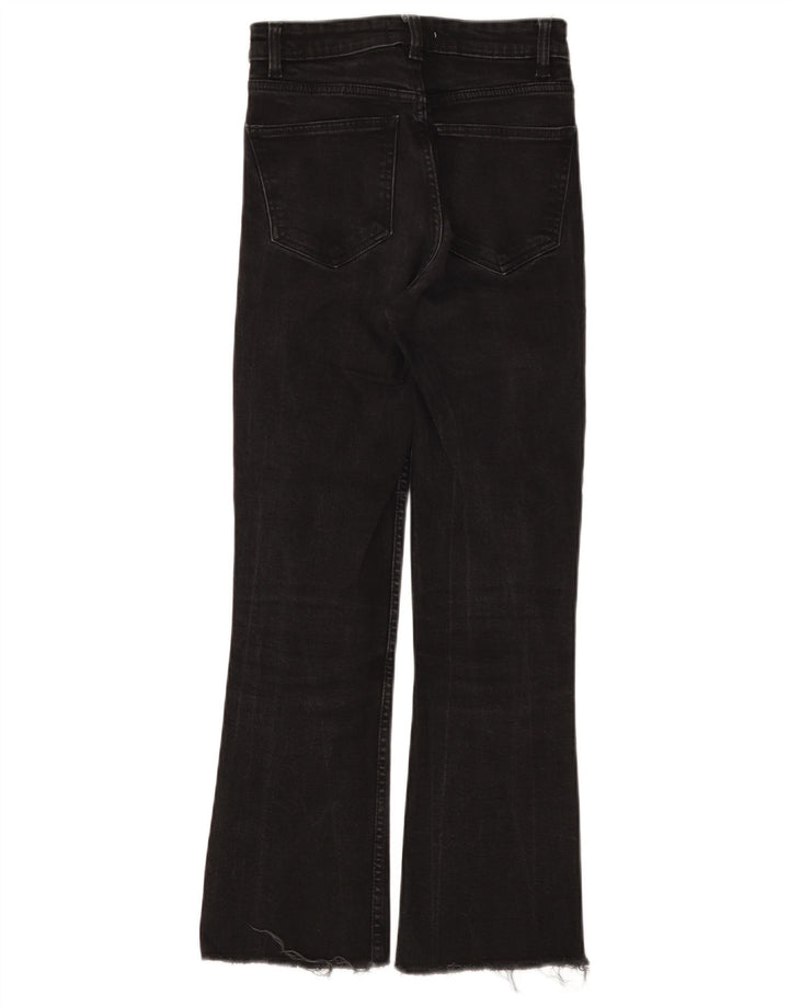 Zara Womens Bootcut Jeans EU 34 2XS W24 L26 Black