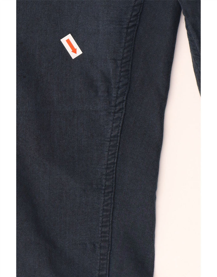 FAT FACE Womens Skinny Jeans UK 10 Small W28 L28  Navy Blue