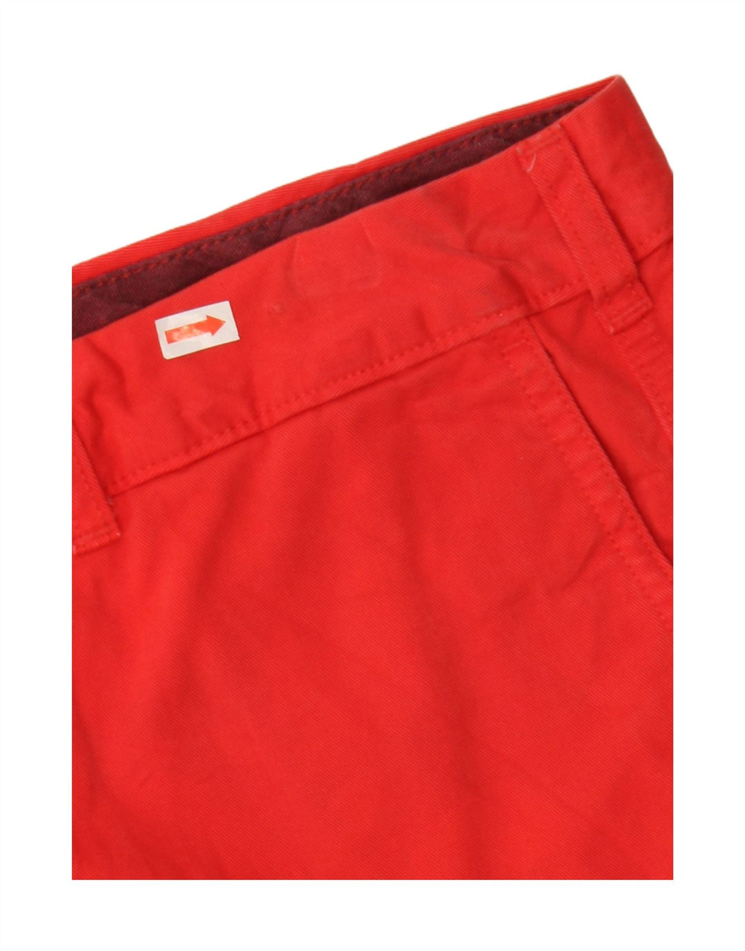 Jack Wills Womens Chino Shorts UK 12 Medium W32  Red