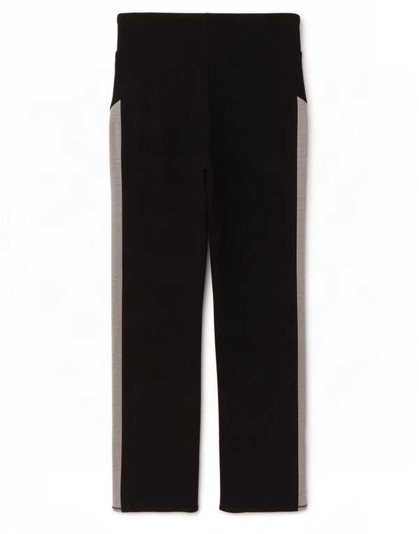 Marks & Spencer Womens Tracksuit Trousers UK 10 Small Black Colourblock