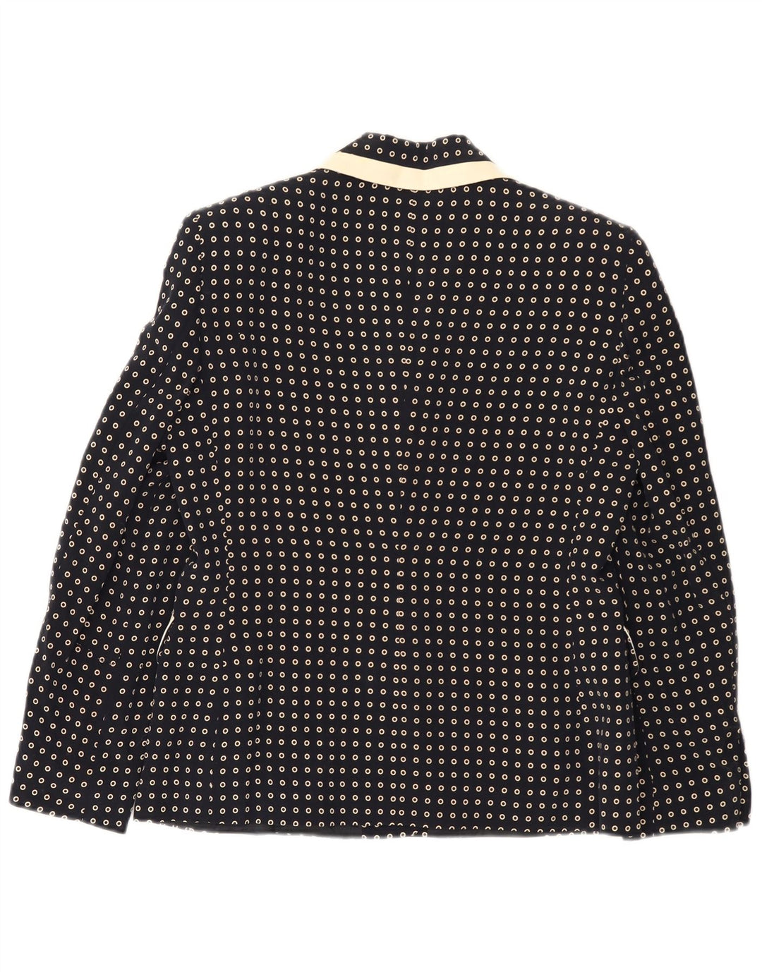 SUPERIOR Womens 2 Piece Skirt Set IT 44 Medium W30  Navy Blue Spotted