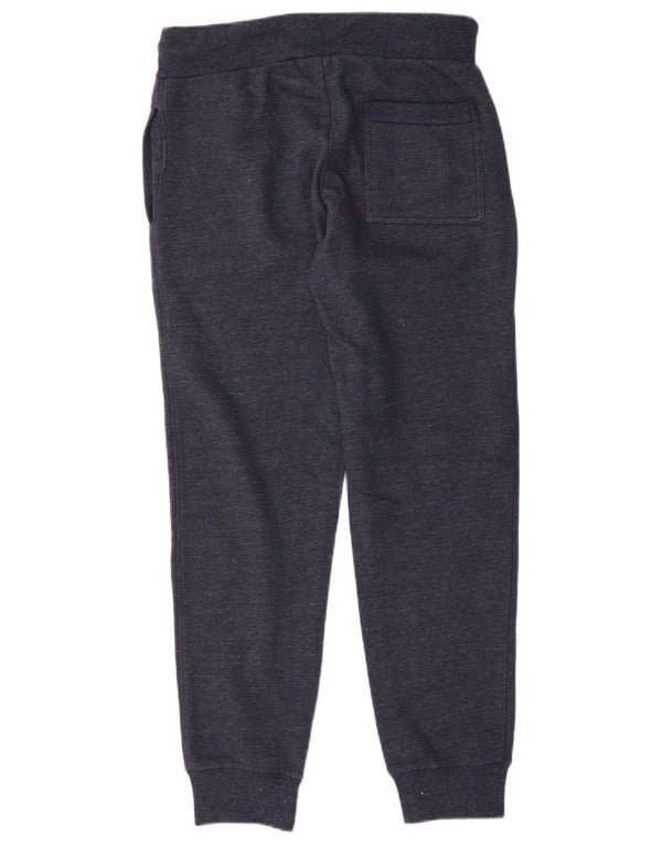 Superdry Mens Tracksuit Trousers Joggers Small Navy Blue Cotton