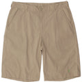 IZOD Mens Chino Shorts W32 Medium Beige Polyester