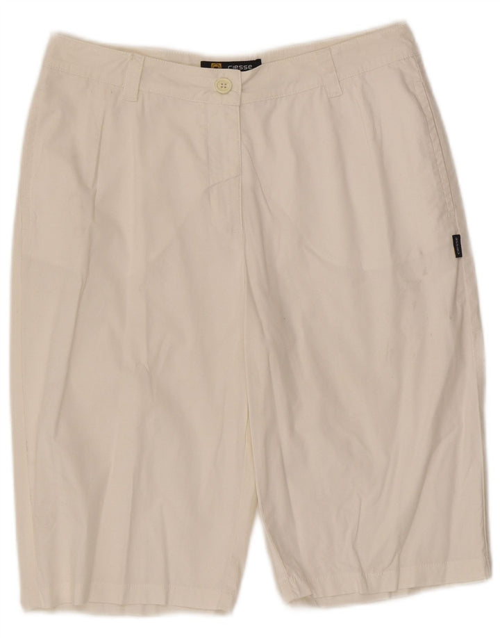 Vintage Womens Chino Shorts IT 44 Medium W30 White